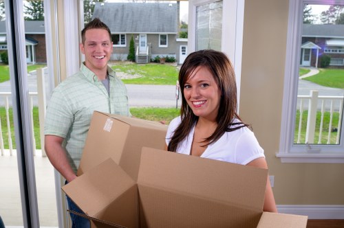 Home removals team planning a move in Richmond Upon Thames