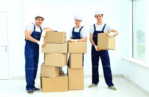 Careful unpacking and box organisation after a Richmond upon Thames relocation