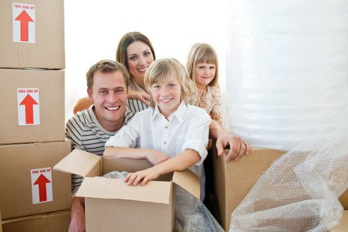 Moving day with a removal van service in Richmonduponthames
