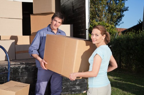 Professional packing and protection for delicate furniture items